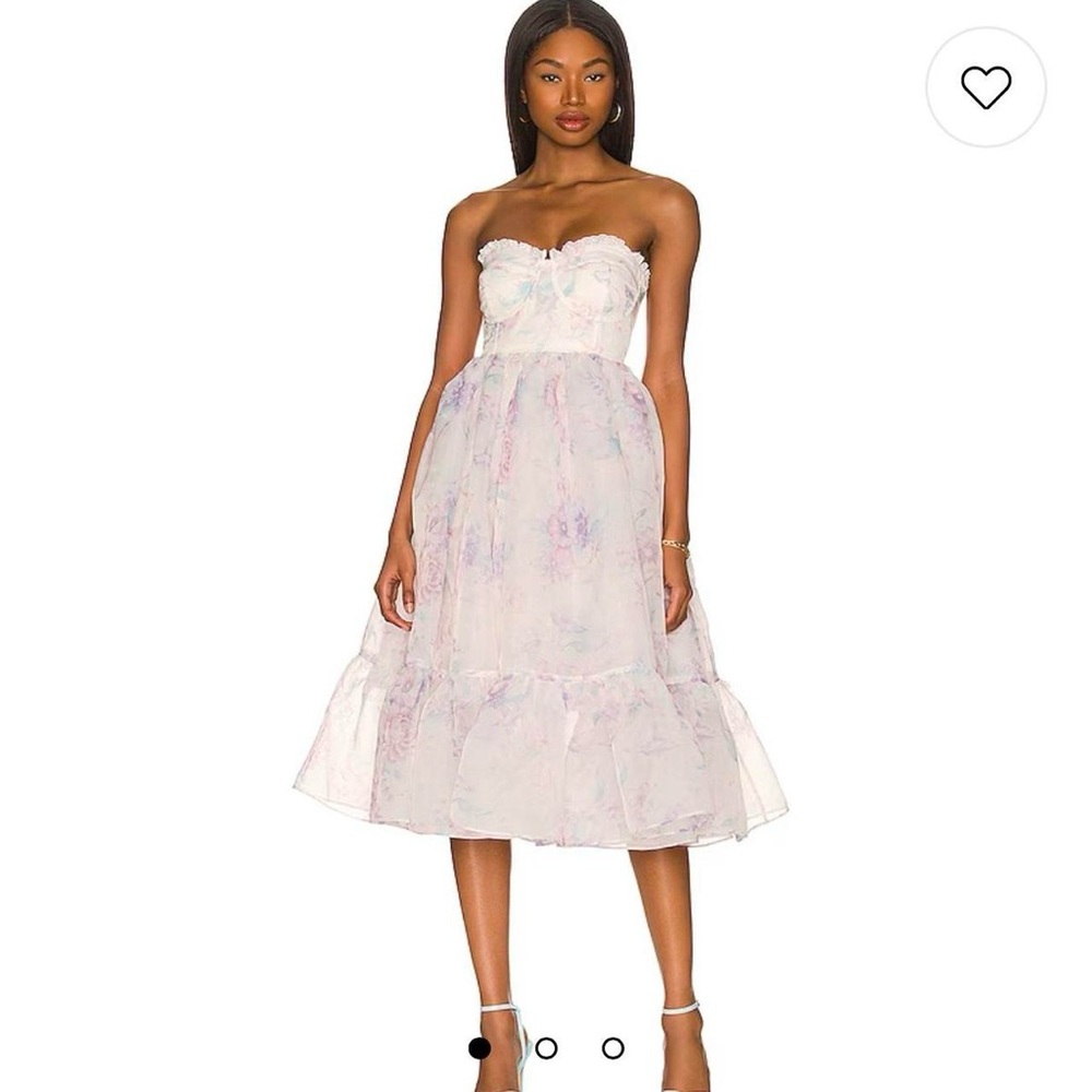 Selkie the French corset dress in ribbon dancer